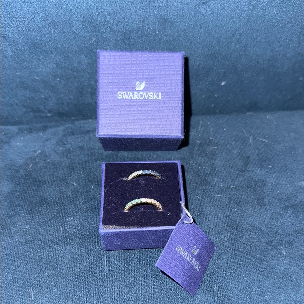 Swarovski Gold and Silver Women's Jewelry Set